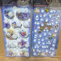 シマエナガ ジュエルプチドロップシール