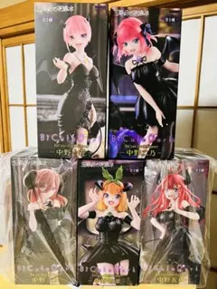 五等分の花嫁 BiCute Dark フィギュア 5体セット