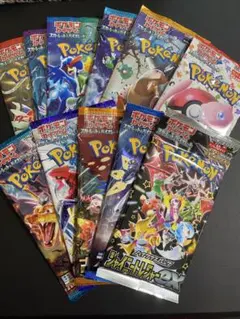 【絶版パック】2023年発売ポケモンカードゲーム 全11パックセット