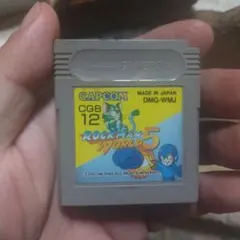 CAPCOM ROCKMAN WORLD 5 ゲームボーイソフト