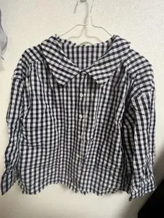 ギンガムチェックシャツ