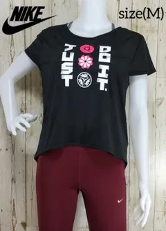 サ*ン様 【NIKE】ウィメンズ アイコンクラッシュ ロングテールTシャツ(M)