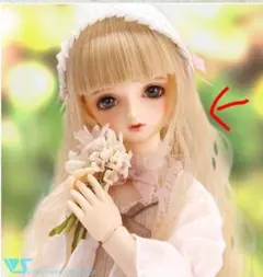 ボークス スーパードルフィー SDM リズ デフォルトウィッグMSD.SDMなど