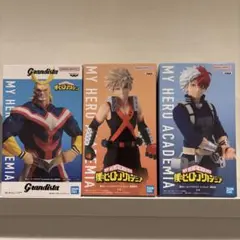 ヒロアカ 爆豪勝己 轟焦凍 オールマイト フィギュア 3点セット