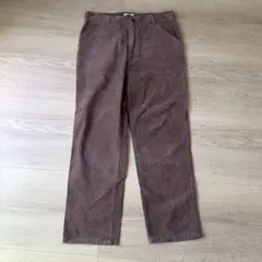 UNIQLO U ブラウン系 コーデュロイ ストレートパンツ