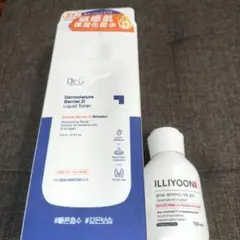 Dr.GモイスチャーバリアD トナー200ml&イリユンローション50mlのサムネイル