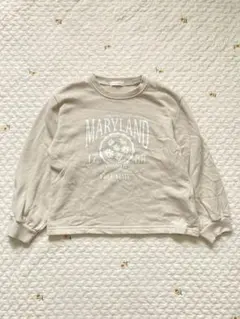 Lycee mine ロゴプリントトレーナー(120)