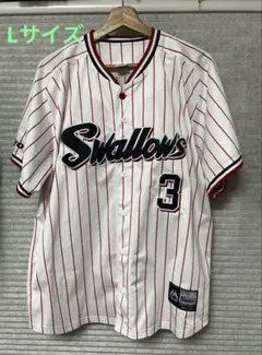 東京ヤクルトスワローズ 村上宗隆 55 ホームレプリカユニフォーム M 極