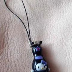 値下げ❗️キティーちゃん⭐️×ROUNDONEストラップ