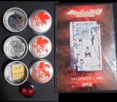 エヴァンゲリオン新劇場版 序 アクリルチャーム.缶バッジ.カードセット