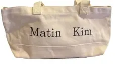 Matin Kim キャンバストートバッグ