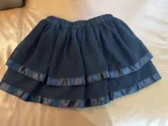 BeBe スカート　130㎝　黒　発表会