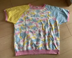 A BATHING APE マルチカモ　半袖　スウェット