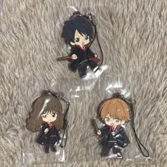ハリーポッター Harry Potter ラバーストラップ　トリオセット