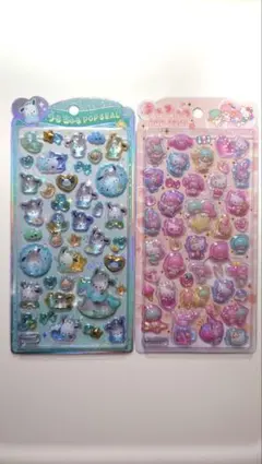 うるちゅるポップシール 国内正規品 ベビーポチャッコ キキララ キティ マイメロ