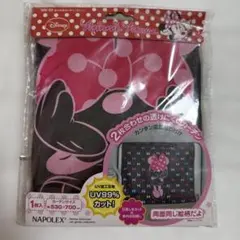 【新品】ディズニー　おてがるカーテン　ミニー　車　UVカット　リボンのサムネイル