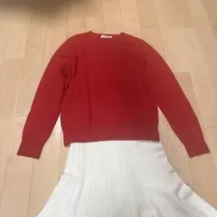 ユナイテッドカラーズオブベネトン レッドセーター 48