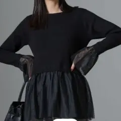 NANO universe シアーチュールコンビリブニット