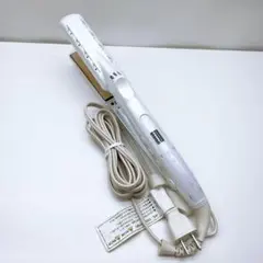 ほぼ未使用♪KINUJO 絹女 ストレート アイロン ホワイト