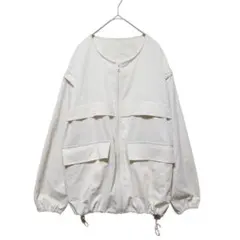 1506 【Laumeomi..】 ミリタリージャケット　ベスト　2way　L