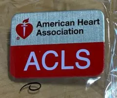 ACLS ピンバッジ American Heart Association