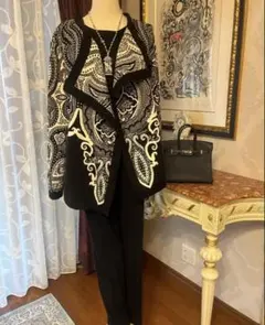 エトロ　44 カーディガン　ジャケット　ストール