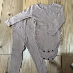 Peekaboo ロンパース　セットアップ　もちもち　80サイズ　韓国子供服