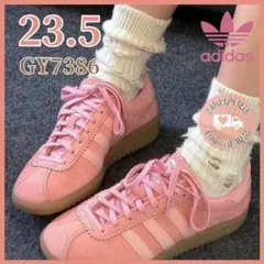 新品】24.0cm adidas アディダス バミューダ ピンク GY7386 - メルカリ