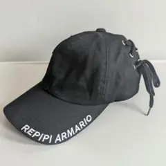 repipi armario レピピアルマリオ キャップ　帽子　黒