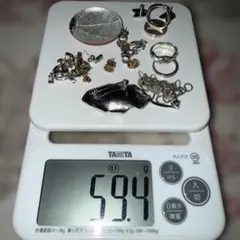 【※必ず読んでください】シルバーアクセサリー　銀　SV925 59.4グラム