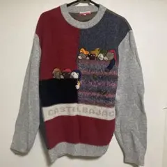 CASTELBAJAC 多色使いセーター サイズ4
