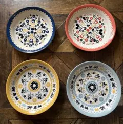 カレー皿 4枚セット 日本製 ミッキーマウス　ディズニー