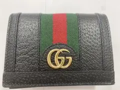 GUCCI グッチ　GGスプリーム　オフディア　カードケース　札入れ