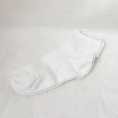 レディースカジュアルソックス ～27cm ホワイト