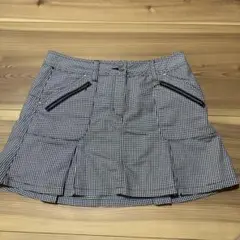 OPST チェック柄スカート Aライン