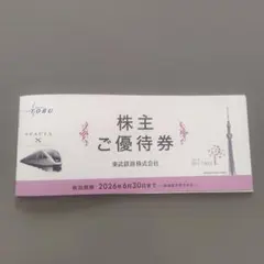 株主ご優待券 東京スカイツリー 5枚セット