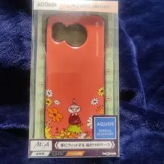 AQUOS sense7 専用ケース オレンジ ムーミンシリーズのサムネイル