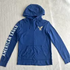 AMERICAN EAGLE ネイビー フード付きパーカーのサムネイル