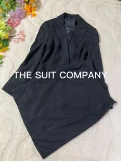 美品THE SUIT COMPANYスーツセットジャケットスカート事務入社