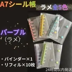 【みー様専用】　パープルラメ　ピンクラメ　リフィル20枚