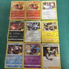 ポケモンカード 海外版 25th 7枚 まとめ売り - メルカリ