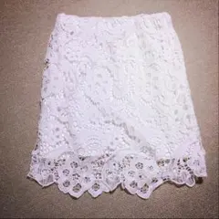 Spick&Span レースタイトスカート