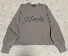 Munich Howdyプリント クロップドスウェット