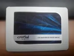 crucial MX500 500GB 2.5インチ SSD