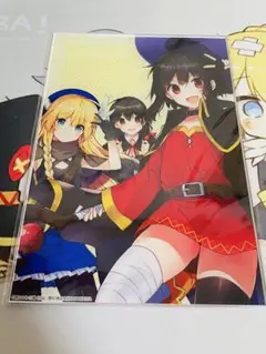 この素晴らしい世界に爆焔を！　アクリルパネル　アイリス　めぐみん　ゆんゆん