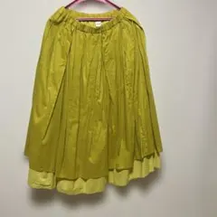アキラナカ AKIRA NAKA デニムフレアスカーRufina ロングスカート