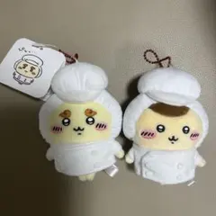 ちいかわレストラン キッチン担当なマスコット シーサー くりまんじゅう