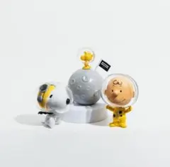 スヌーピーミュージアム　チャーリーブラウン アストロノーツ　２種