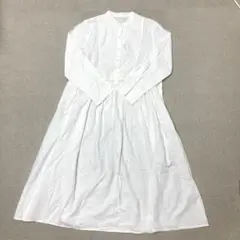 新品❤️ Marvelous by Pierrot シャツワンピース　ホワイト　L