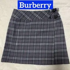BurberryBLUE LABEL ノバチェック　巻きスカート　Sサイズ